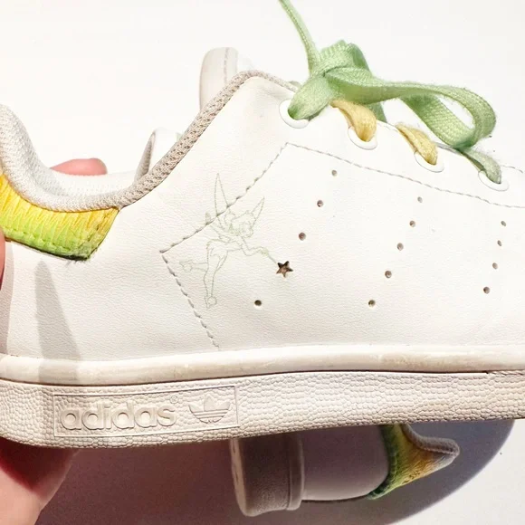 LIMITED EDITION Adidas Tinkerbell Stan Smith Youth Size 1.5